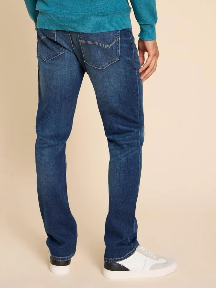 Men Eastwood Straight Jean Mid Denim White Stuff Jeans Men Eastwood Straight Jean Mid Denim White Stuff Jeans