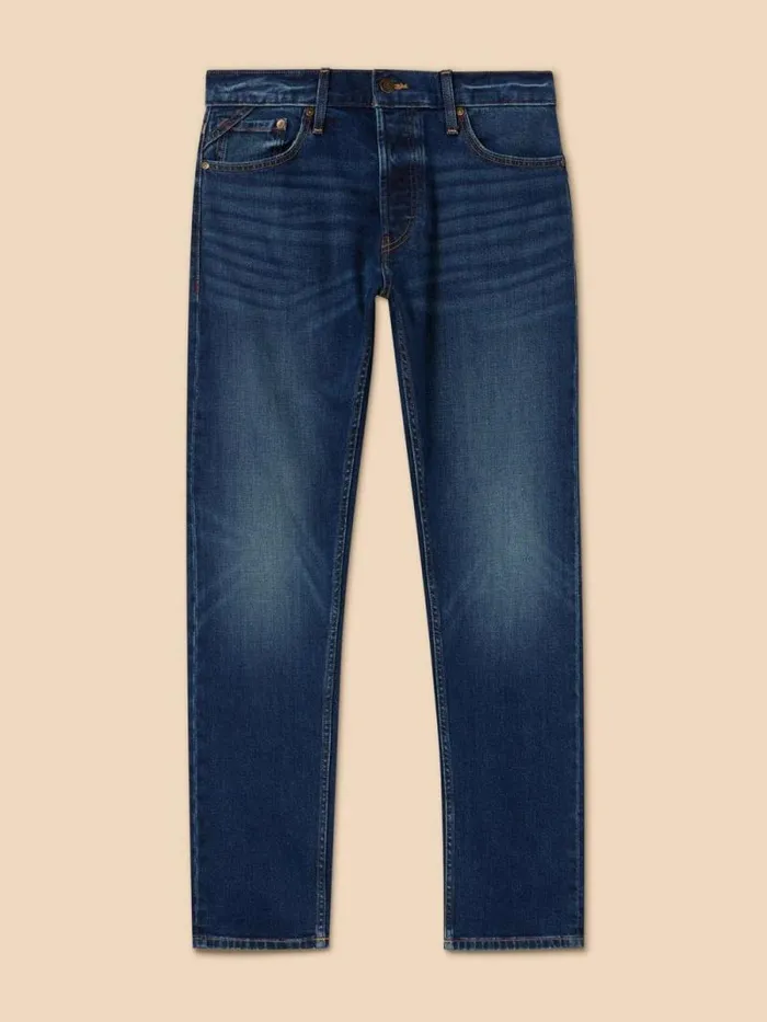Men Eastwood Straight Jean Mid Denim White Stuff Jeans Men Eastwood Straight Jean Mid Denim White Stuff Jeans