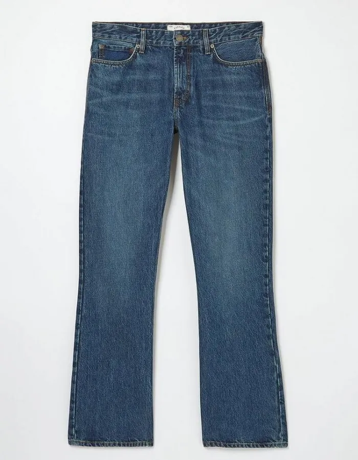 Men FatFace Jeans Bootcut Jeans Indigo Blue