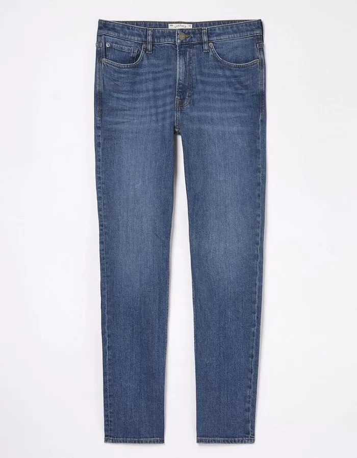 Men FatFace Jeans Slim Fit Jeans Stone Wash