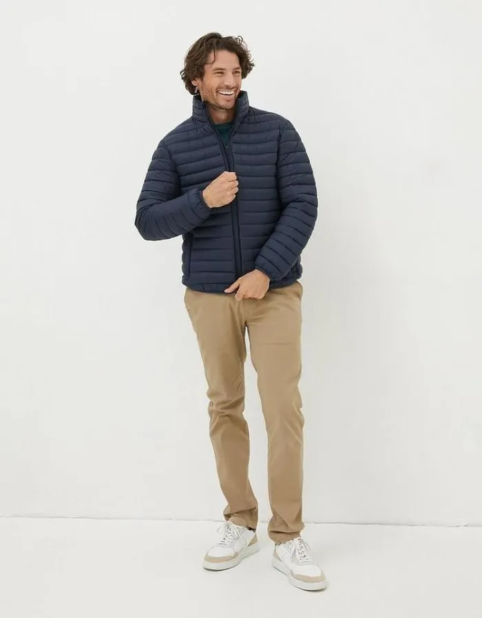 Men FatFace Men039s Sale Dartmouth Puffer Jacket Navy