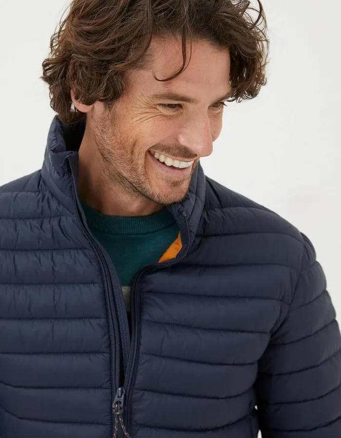 Men FatFace Men039s Sale Dartmouth Puffer Jacket Navy