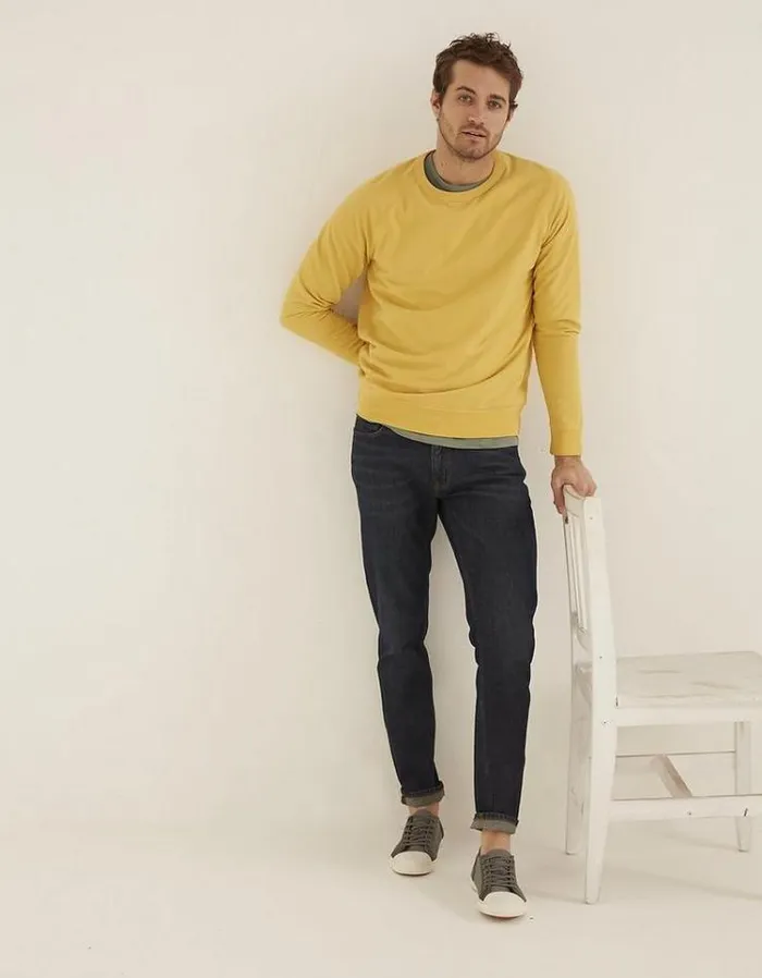 Men FatFace Men039s Sale Lean Slim Dark Vintage Wash Jeans Denim