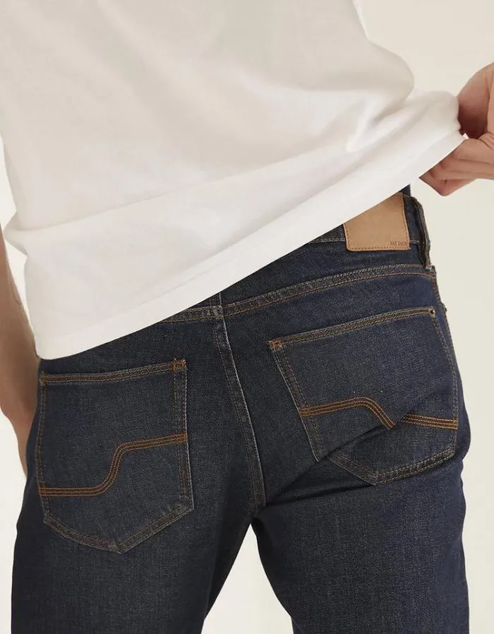 Men FatFace Men039s Sale Lean Slim Dark Vintage Wash Jeans Denim