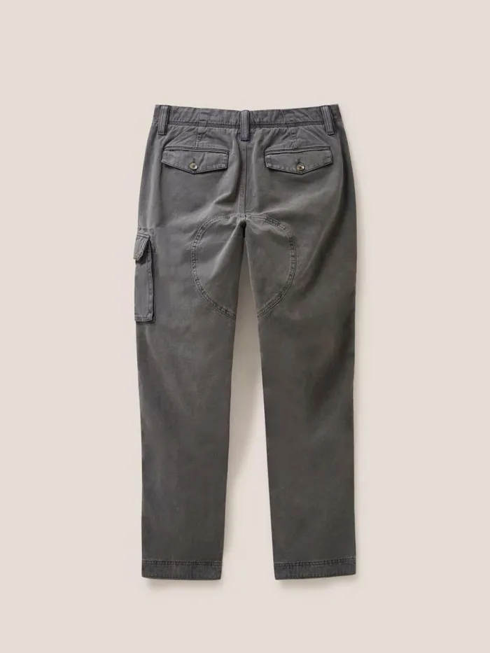 Men Kegworth Organic Cargo Trouser Pure Black White Stuff Trousers Men Kegworth Organic Cargo Trouser Pure Black White Stuff Trousers