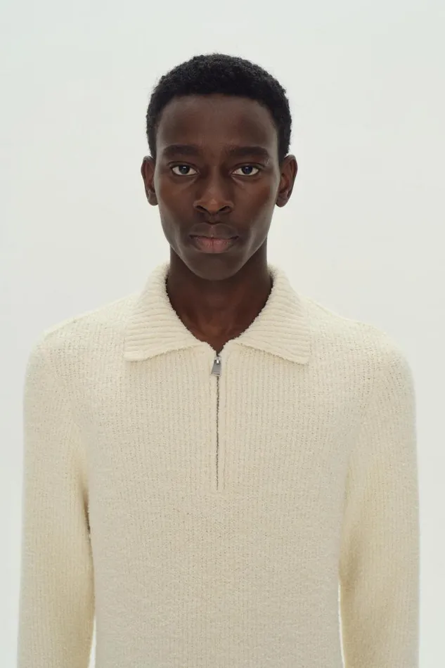 Men Knitwear Jonathan Simkhai Maxwell Polo