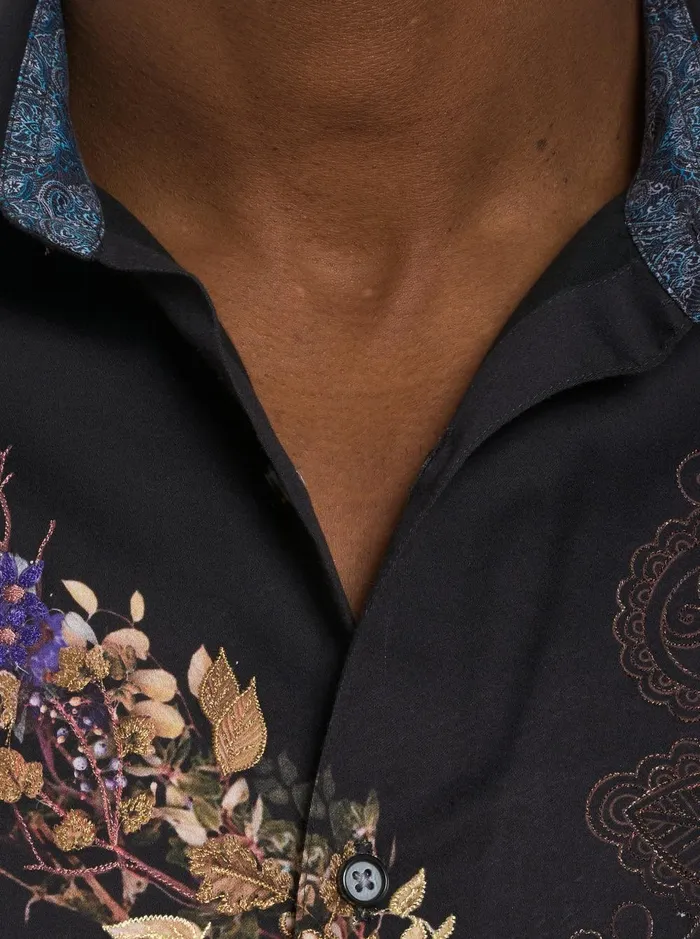 Men Long Sleeve Button Down Shirts Robert Graham AMAIRA LONG SLEEVE BUTTON DOWN SHIRT BIG Multi
