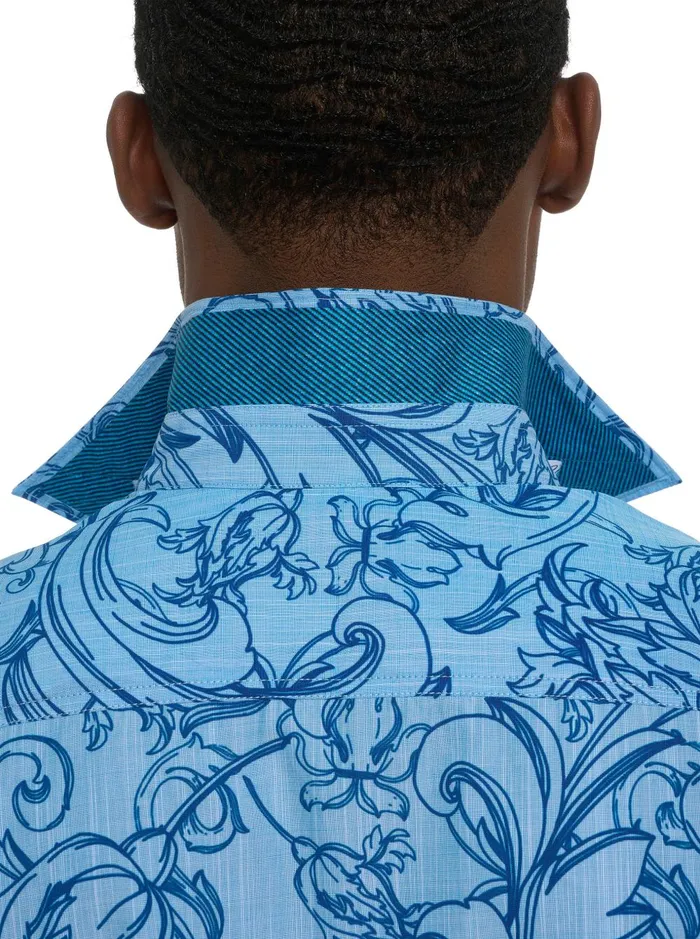 Men Long Sleeve Button Down Shirts Robert Graham ROYALTON LONG SLEEVE BUTTON DOWN SHIRT Classic