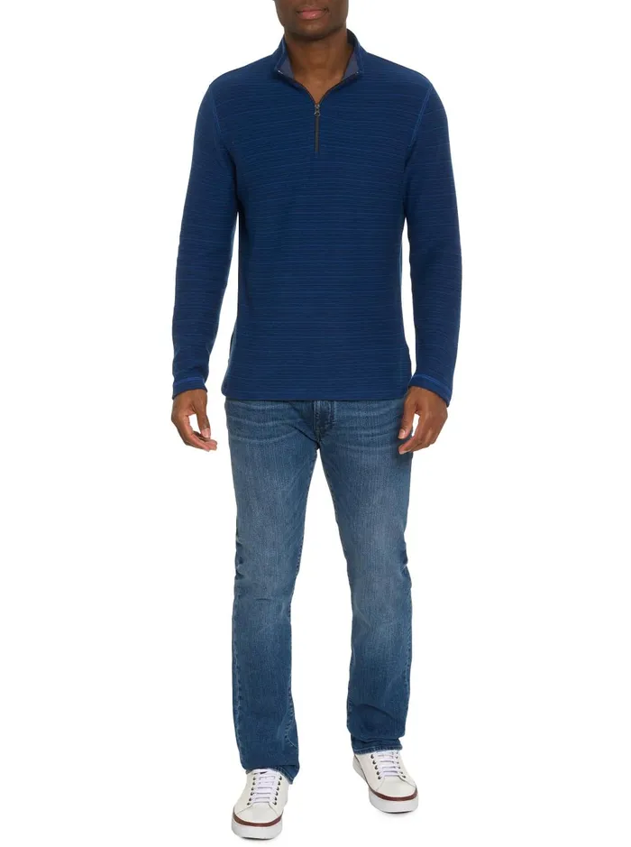 Men Long Sleeve Knits Robert Graham DESMOND LONG SLEEVE KNIT Navy