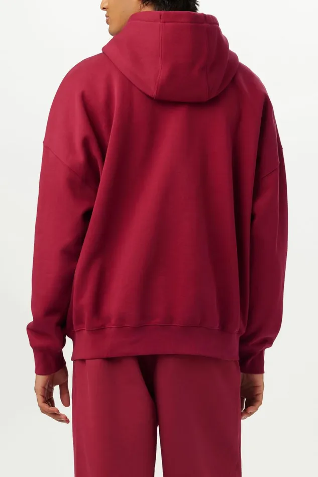 Men Matching Sets Fila Apex Oversized Hoodie 600 Tibetan Red
