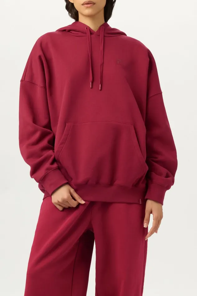 Men Matching Sets Fila Apex Oversized Hoodie 600 Tibetan Red