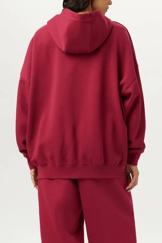 Men Matching Sets Fila Apex Oversized Hoodie 600 Tibetan Red