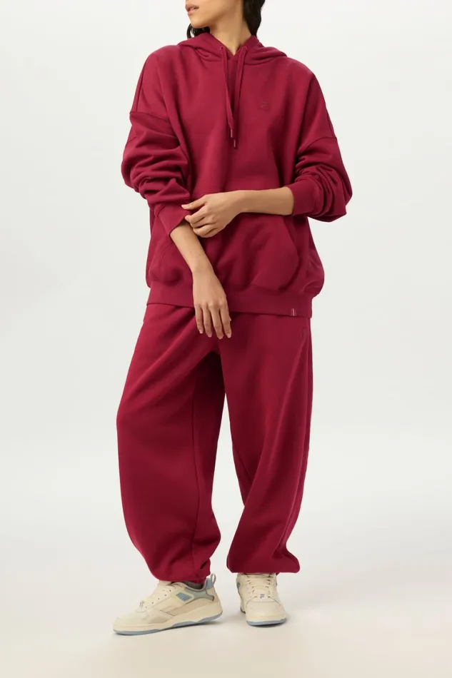 Men Matching Sets Fila Apex Oversized Hoodie 600 Tibetan Red