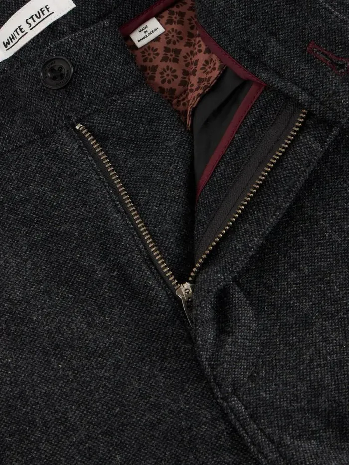 Men McKay Wool Trouser Charcoal Grey White Stuff Trousers Men McKay Wool Trouser Charcoal Grey White Stuff Trousers