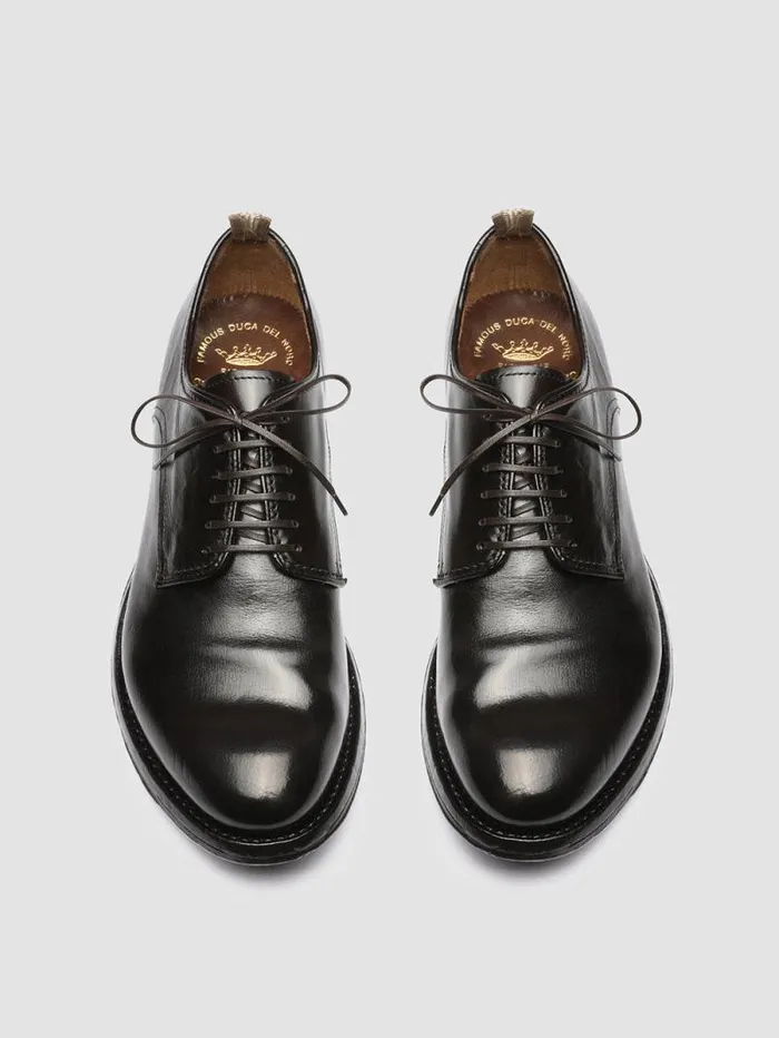 Men Officine Creative Footwear ANATOMIA 012 Brown Leather Derby Shoes Men Officine Creative Footwear ANATOMIA 012 Brown Leather Derby Shoes
