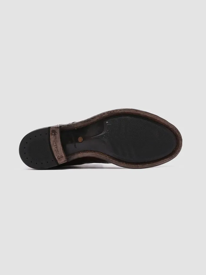 Men Officine Creative Footwear ANATOMIA 051 Brown Leather Ankle Boots Men Officine Creative Footwear ANATOMIA 051 Brown Leather Ankle Boots