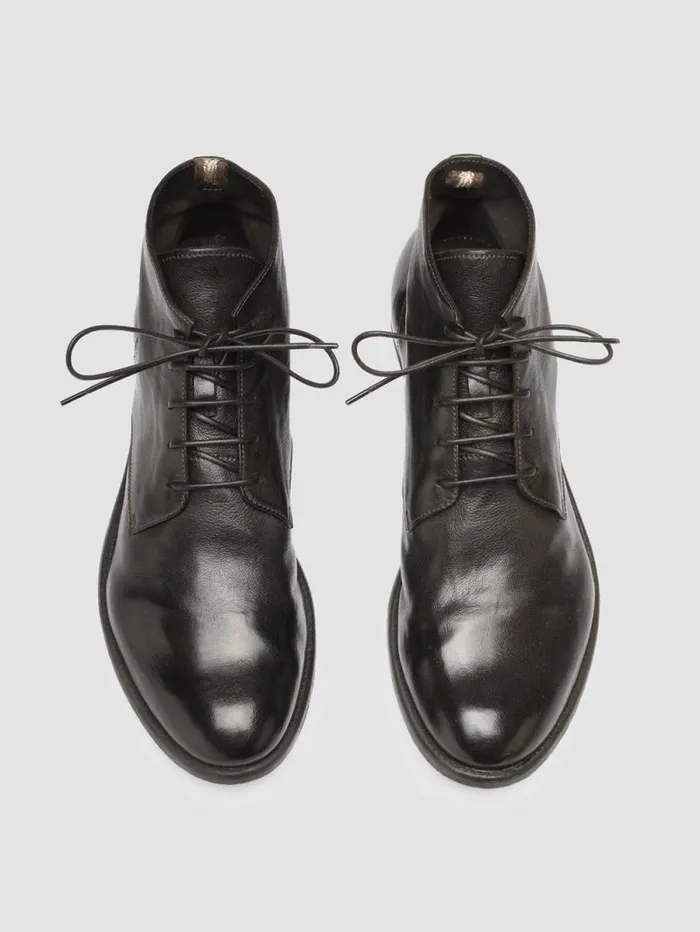 Men Officine Creative Footwear ARC 513 Brown Leather Ankle Boots Men Officine Creative Footwear ARC 513 Brown Leather Ankle Boots