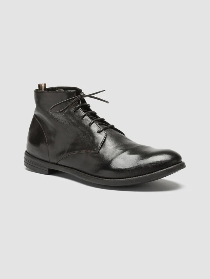 Men Officine Creative Footwear ARC 513 Brown Leather Ankle Boots Men Officine Creative Footwear ARC 513 Brown Leather Ankle Boots
