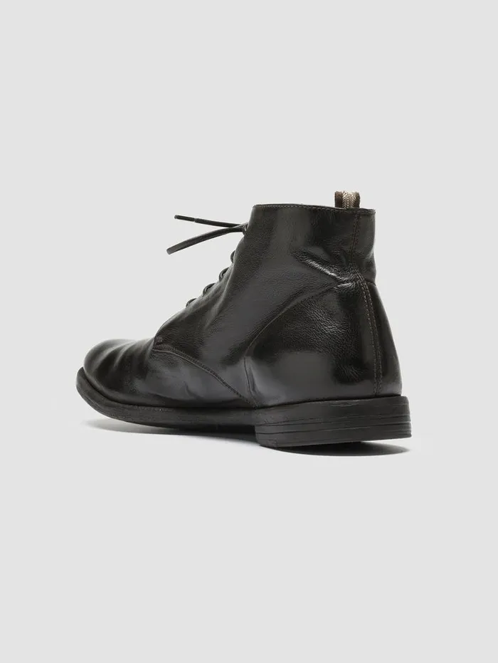 Men Officine Creative Footwear ARC 513 Brown Leather Ankle Boots Men Officine Creative Footwear ARC 513 Brown Leather Ankle Boots