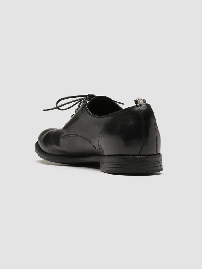 Men Officine Creative Footwear ARC 515 Black Leather Derby Shoes Men Officine Creative Footwear ARC 515 Black Leather Derby Shoes