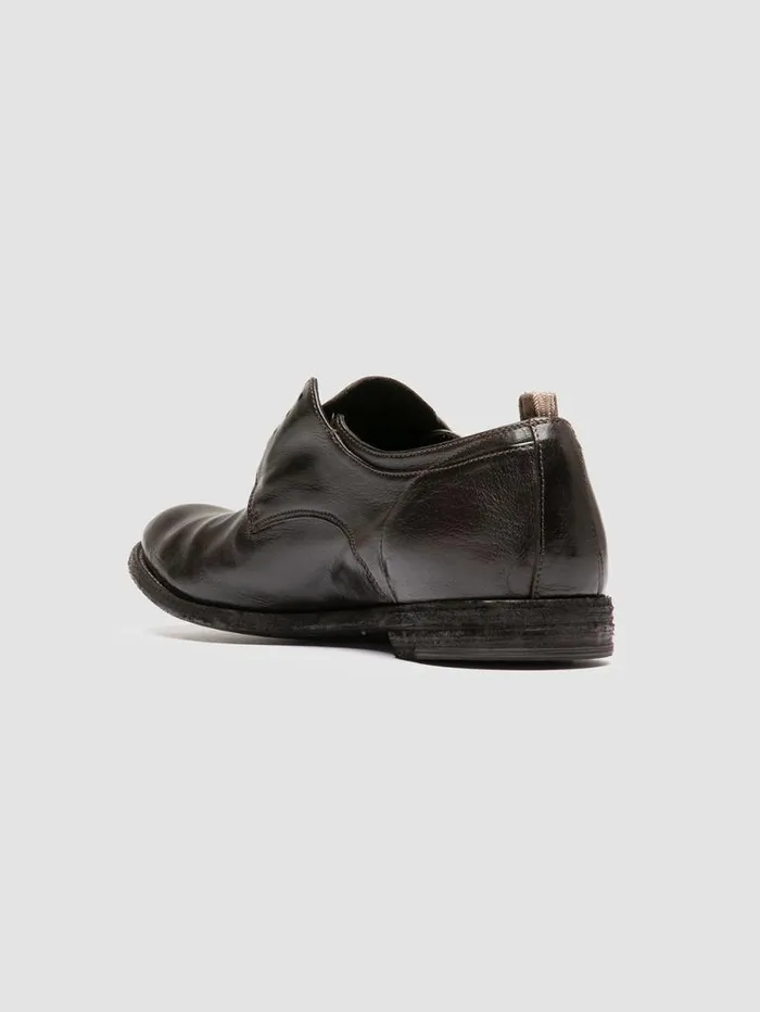 Men Officine Creative Footwear ARCHIVE 500 Brown Leather Derby Shoes