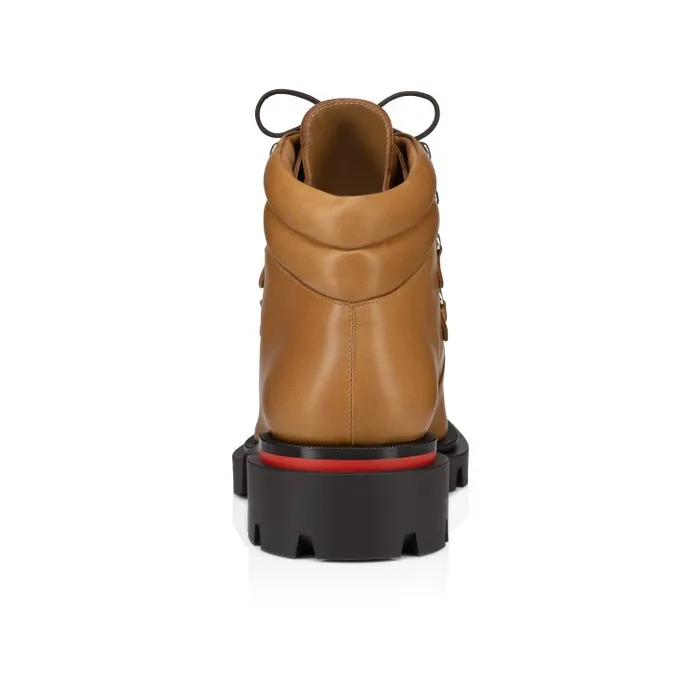 Men Our Pabelito Boot Boots 8211 Calf Leather Wax Effect 8211 Terra Christian Louboutin Boots