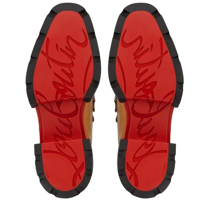 Men Our Pabelito Boot Boots 8211 Calf Leather Wax Effect 8211 Terra Christian Louboutin Boots