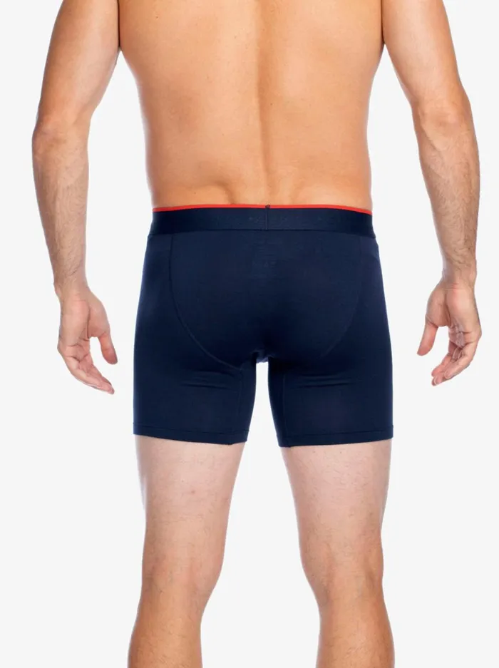 Men Pajamas and Underwear Robert Graham 3PK BOXER BRIEFS Navy
