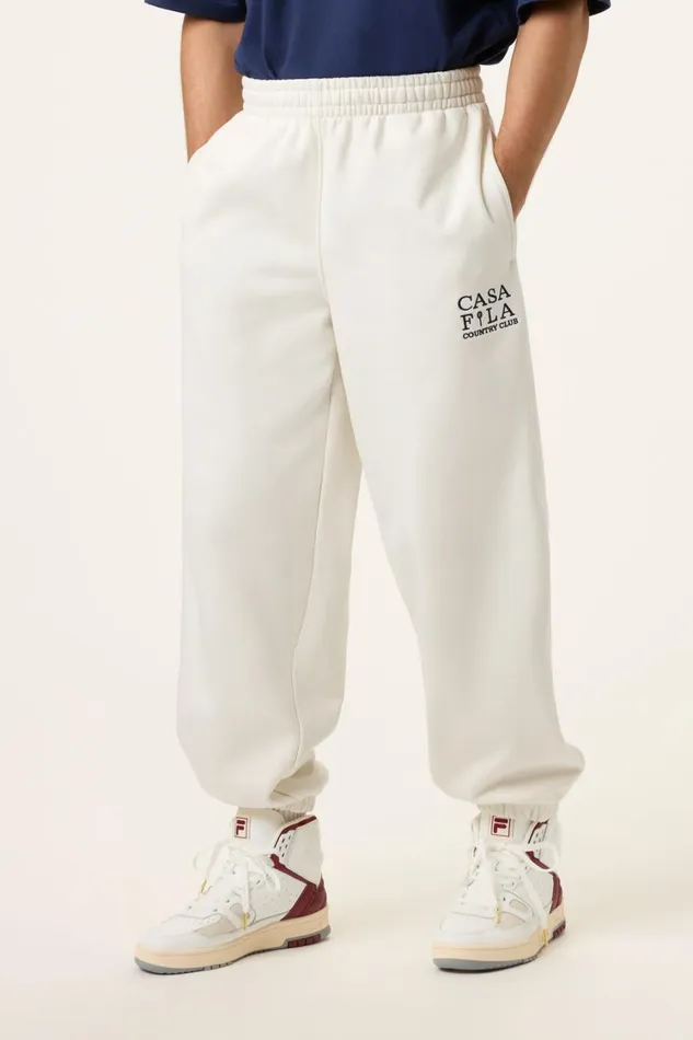 Men Pants and Shorts Fila CASA FILA Country Club Jogger 920 Gardenia Men Pants and Shorts Fila CASA FILA Country Club Jogger 920 Gardenia