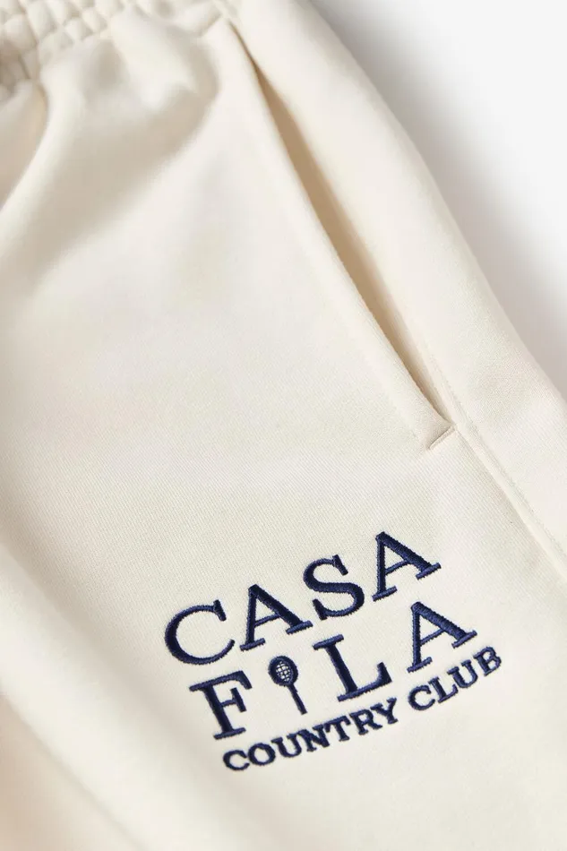 Men Pants and Shorts Fila CASA FILA Country Club Jogger 920 Gardenia Men Pants and Shorts Fila CASA FILA Country Club Jogger 920 Gardenia