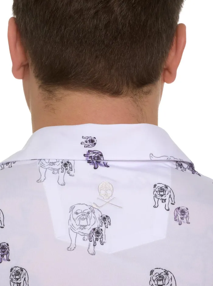 Men Polos and TShirts Robert Graham GRAHAM PERFORMANCE POLO Black