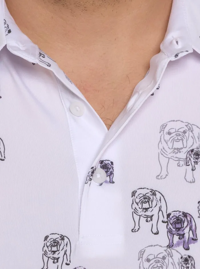 Men Polos and TShirts Robert Graham GRAHAM PERFORMANCE POLO Black