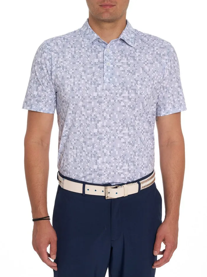 Men Polos and TShirts Robert Graham WOODERSON PERFORMANCE POLO Pink