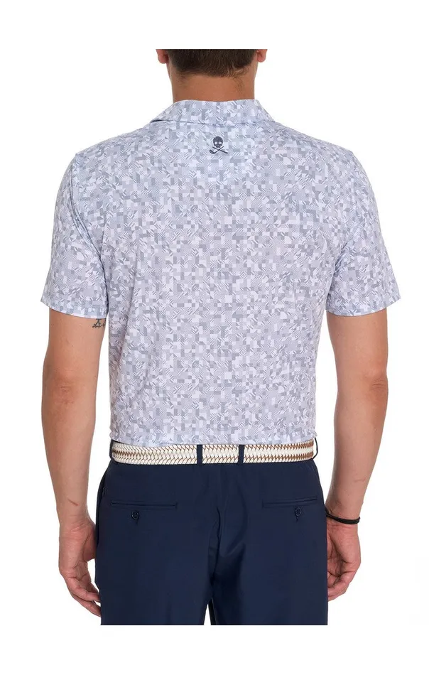 Men Polos and TShirts Robert Graham WOODERSON PERFORMANCE POLO Pink