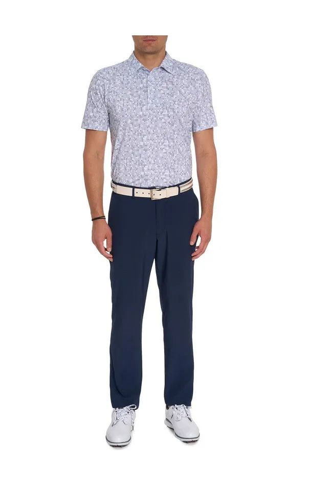 Men Polos and TShirts Robert Graham WOODERSON PERFORMANCE POLO Pink