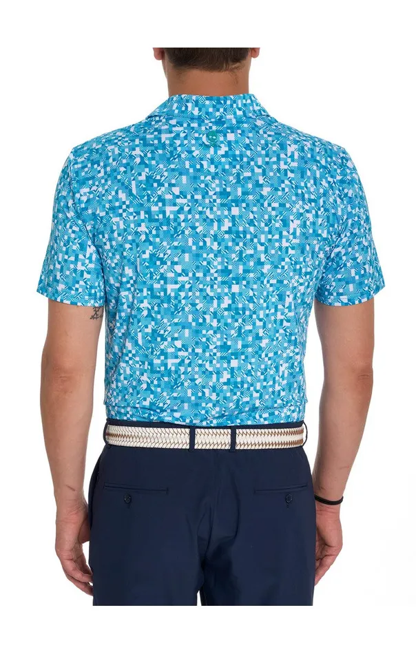 Men Polos and TShirts Robert Graham WOODERSON PERFORMANCE POLO Pink