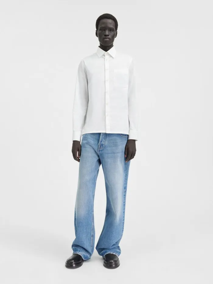 Men Shirts JACQUEMUS The Suit Shirt White