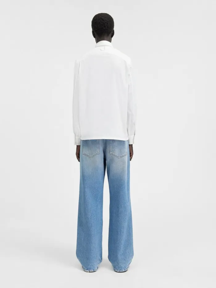 Men Shirts JACQUEMUS The Suit Shirt White Men Shirts JACQUEMUS The Suit Shirt White