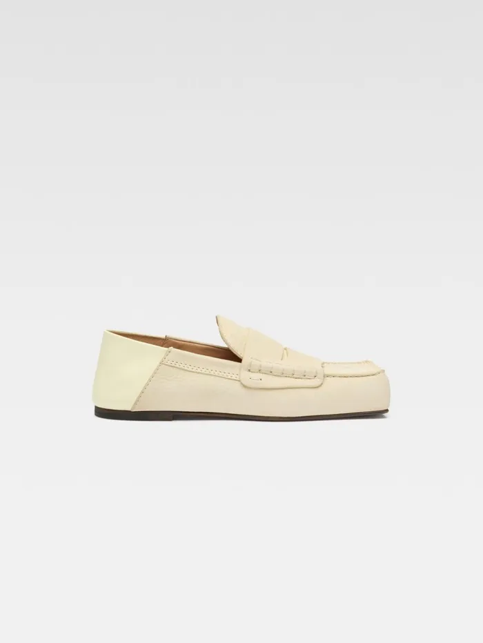 Men Shoes JACQUEMUS The Carr Loafers Pale Yellow