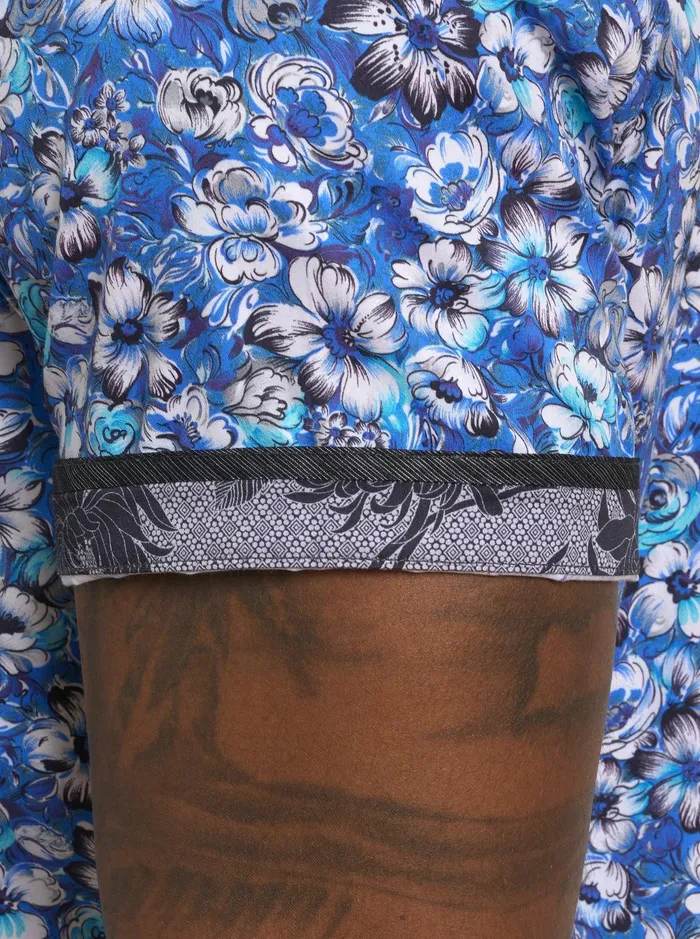 Men Short Sleeve Button Down Shirts Robert Graham SOLE SHORT SLEEVE BUTTON DOWN SHIRT Multi