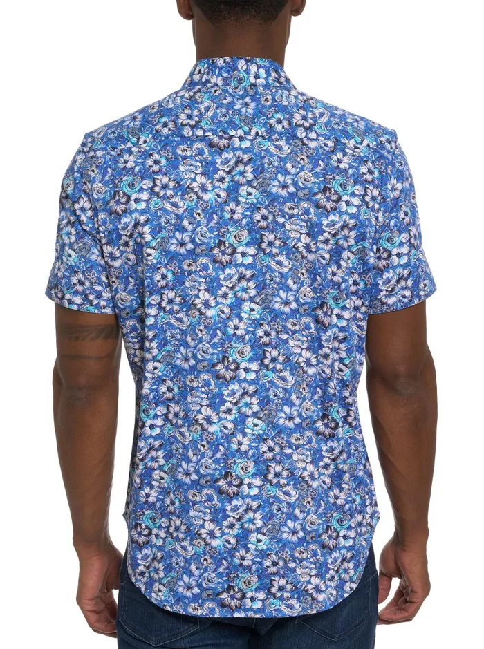 Men Short Sleeve Button Down Shirts Robert Graham SOLE SHORT SLEEVE BUTTON DOWN SHIRT Multi