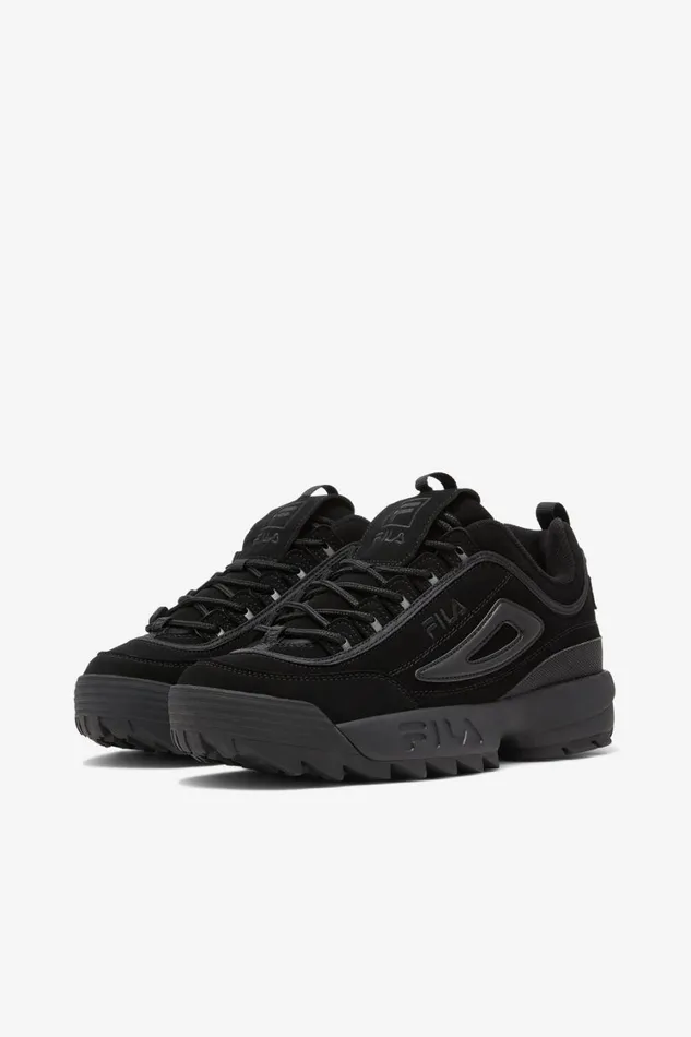 Men Sneakers Fila Disruptor 2 001 Triple Black Men Sneakers Fila Disruptor 2 001 Triple Black