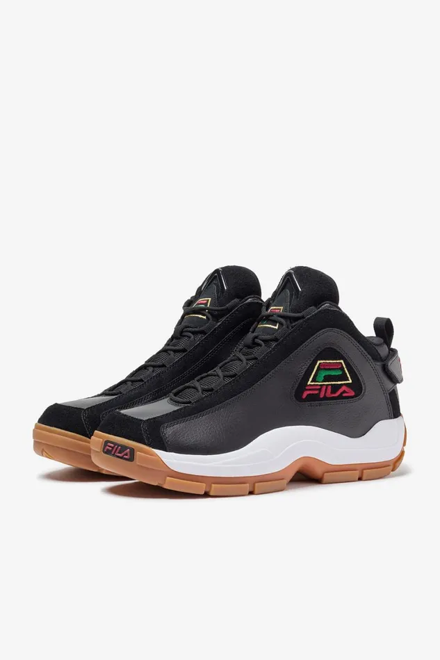 Men Sneakers Fila Grant Hill 2 Suede Festa 049 Blackamazontibetan Red