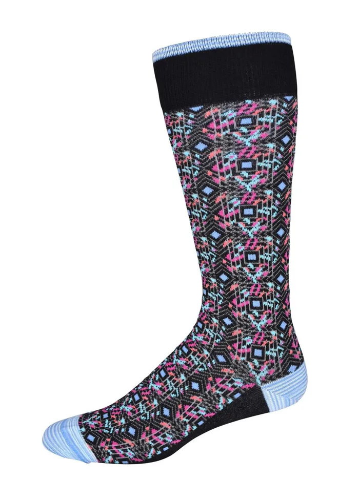 Men Socks Robert Graham DREAM ON SOCKS Black