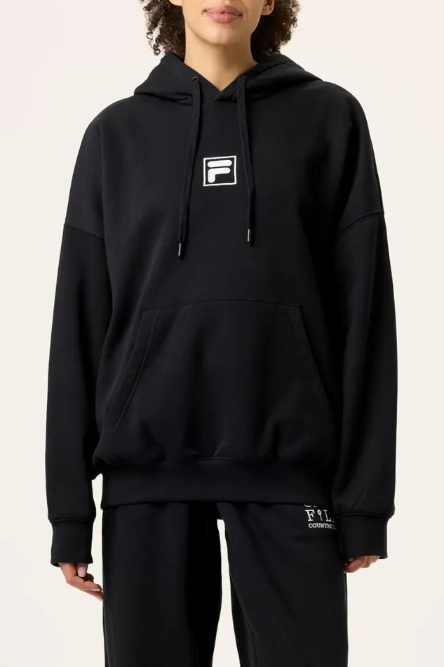 Men Sweatshirts and Hoodies Fila Casa Fila Crest Country Club Hoodie 001 Black Men Sweatshirts and Hoodies Fila Casa Fila Crest Country Club Hoodie 001 Black