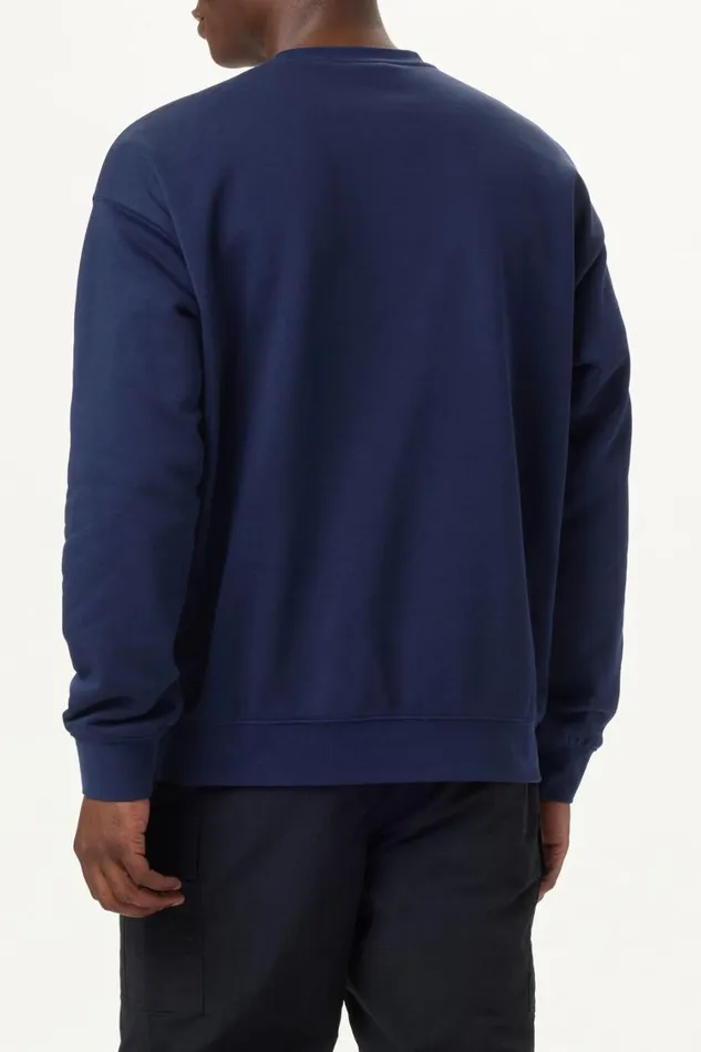 Men Sweatshirts and Hoodies Fila Classic Relaxed Sweatshirt 400 Fila Navy