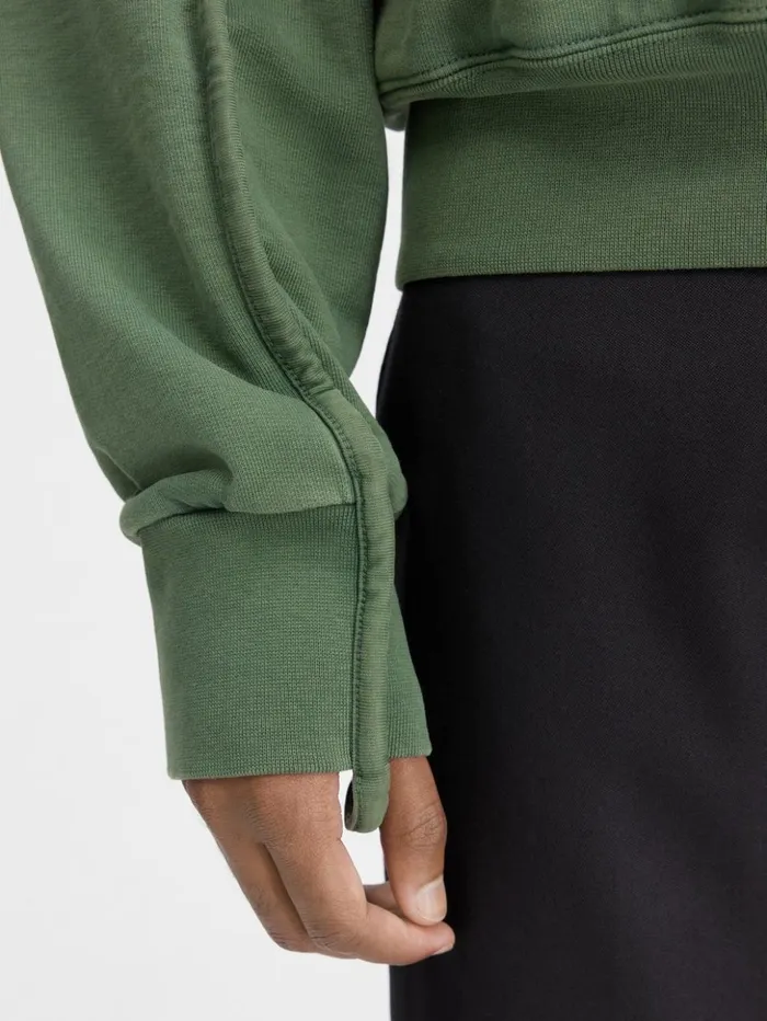 Men Sweatshirts and Joggings JACQUEMUS The Camargue Sweatshirt Dark Green Men Sweatshirts and Joggings JACQUEMUS The Camargue Sweatshirt Dark Green