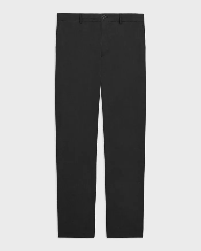 Men Theory Pants Curtis Drawstring Pant In Good Linen Black