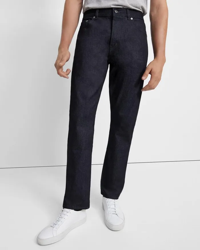 Men Theory Pants Helmut Lang And Uniqlo Classic Cut Jean In Denim Indigo