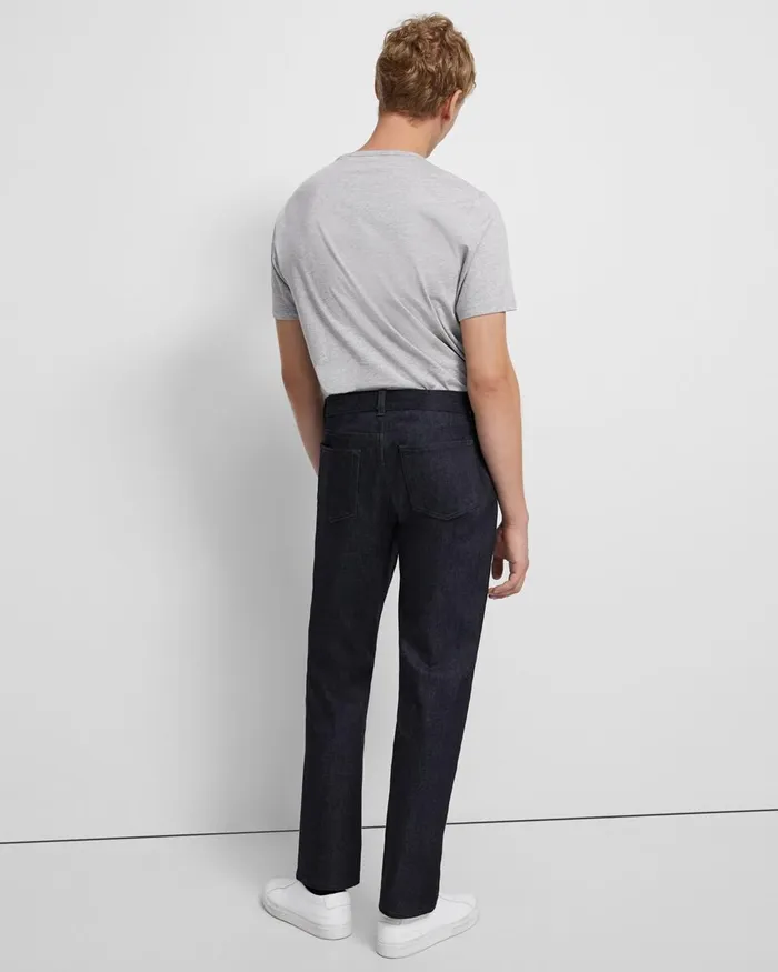 Men Theory Pants Helmut Lang And Uniqlo Classic Cut Jean In Denim Indigo